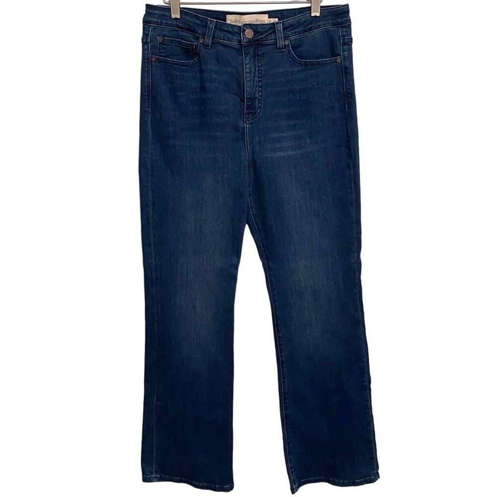 Soft Surroundings Ultimate High Rise Bootcut Strech Jeans Womens Size 10 Casual